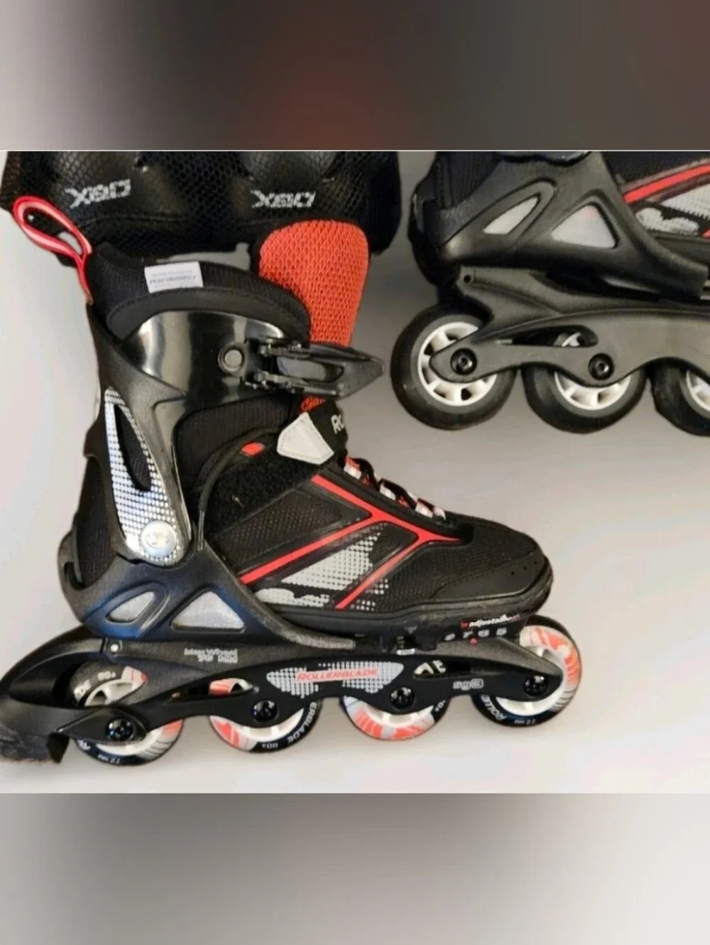 Spitfire Kids Inline Skates - Black & Red